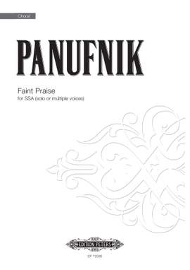 Roxanna Panufnik: Faint Praise