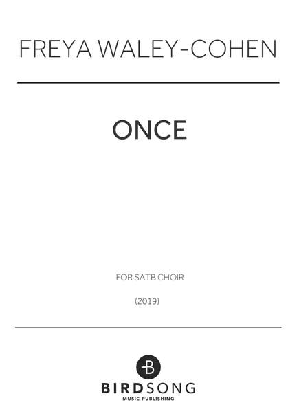 Freya Waley-Cohen: Once