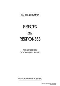 Ralph Allwood: Preces and Responses