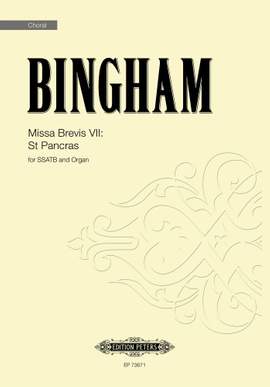 Judith Bingham: Missa Brevis VII: St Pancras