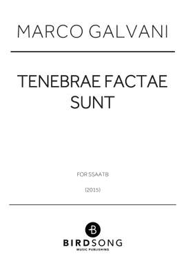Marco Galvani: Tenebrae Factae Sunt