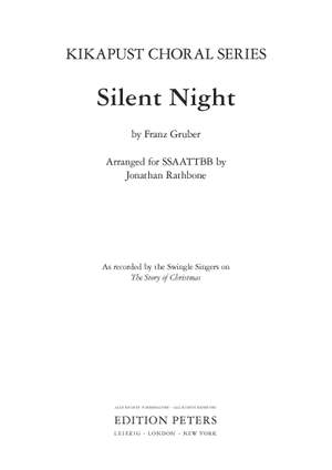 Traditional: Silent Night
