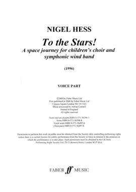 Nigel Hess: To the Stars!