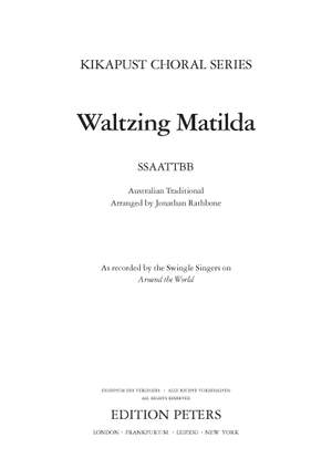 Australian Traditional: Waltzing Matilda