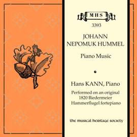 Hummel: Piano Music