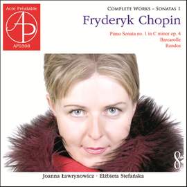 Chopin: Complete Works 8 – Sonatas, Vol. 1