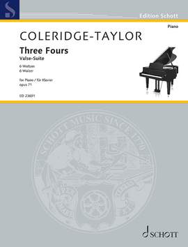 Coleridge-Taylor, Samuel: Waltz C major op. 71/1