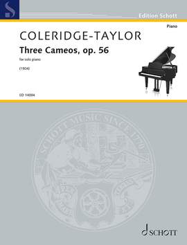 Coleridge-Taylor, Samuel: Cameo D major op. 56/2