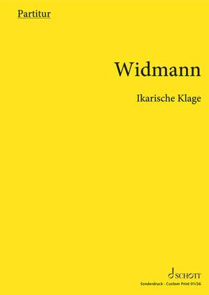 Widmann, Jörg: Icarian Lament