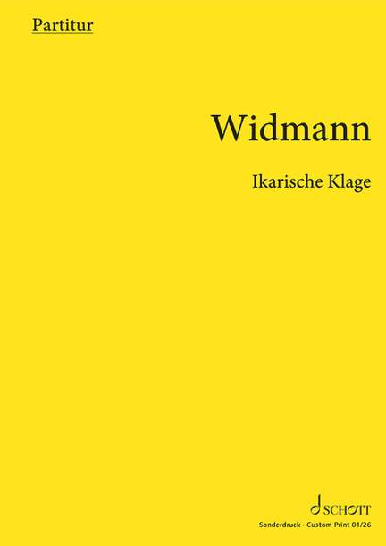 Widmann, Jörg: Icarian Lament