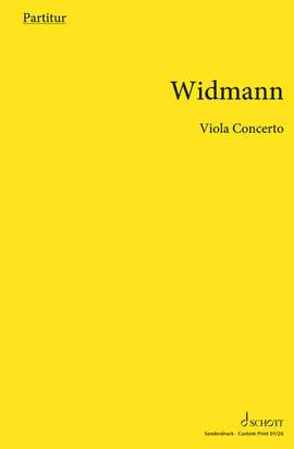 Widmann, Jörg: Viola Concerto