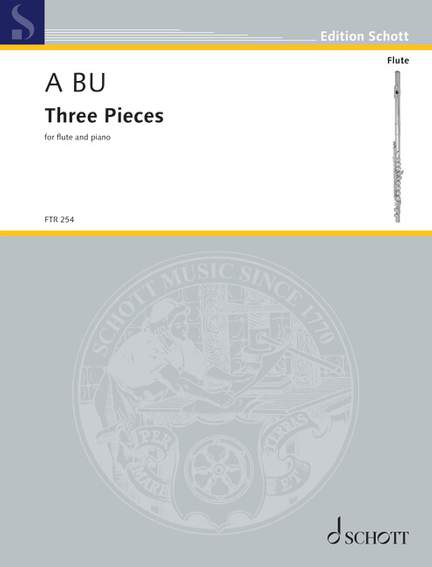 Bu, A: Three Pieces op. 13