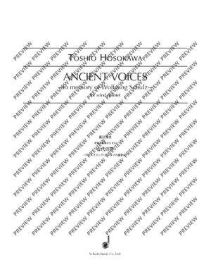 Hosokawa, Toshio: Ancient Voices
