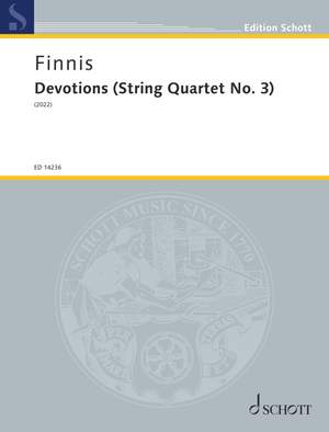 Finnis, Edmund: Devotions (String Quartet No. 3)