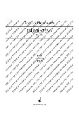 Hosokawa, Toshio: Ibuki (Atem)