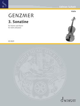 Genzmer, Harald: 3rd Sonatina GeWV 258