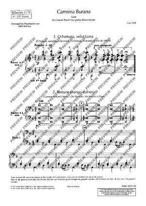 Orff, Carl: Carmina Burana