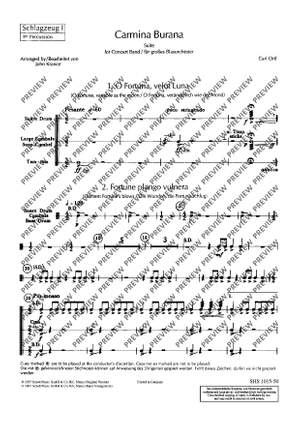 Orff, Carl: Carmina Burana