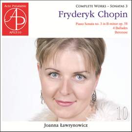 Chopin: Complete Works 10 – Sonatas, Vol. 3