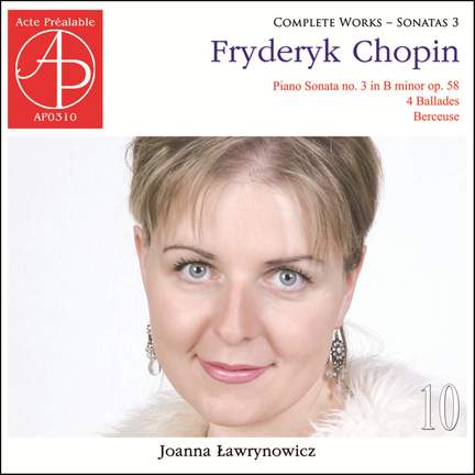 Chopin: Complete Works 10 – Sonatas, Vol. 3