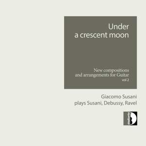 Under a crescent moon