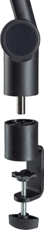 K&M Microphone Desk Arm - Integrated Cable and Multi Mount Product Image