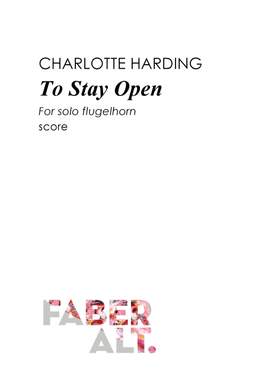 Charlotte Harding: To Stay Open