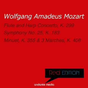 Red Edition - Mozart: Flute and Harp Concerto, K. 299 & Symphony No. 25, K. 183