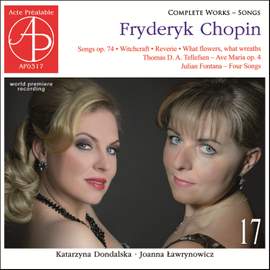 Chopin: Complete Works 17 - Songs