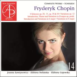 Chopin: Complete Works 14 - Scherzos