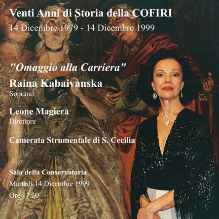 Raina Kabaivanska - Omaggio alla carriera