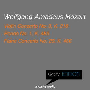 Grey Edition - Mozart: Violin Concerto No. 3, K. 216 & Piano Concerto No. 20, K. 466