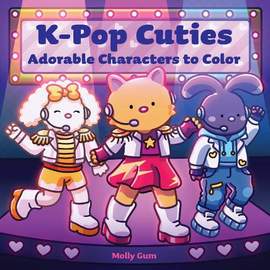 K-Pop Cuties: Adorable Characters to Color