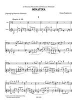 Dusan Bogdanovic: Sonatina Product Image