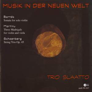 Musik in der Neuen Welt