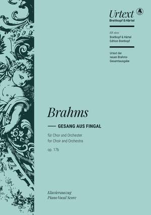 Johannes Brahms: Gesang aus Fingal Op. 17b