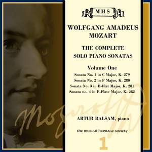 Mozart: The Complete Piano Sonatas, Vol. 1