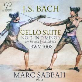 J.S. Bach: Cello Suite No. 2 in D Minor, BWV 1008 (Arr. for Viola by Marc Sabbah)
