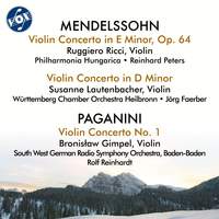 Mendelssohn: Violin Concertos - Paganini: Violin Concerto No. 1