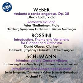 Weber, Rossini & Schumann: Concertos