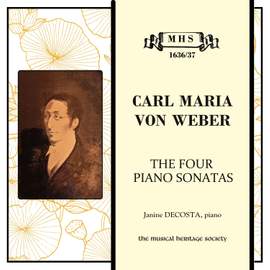Weber: The Four Piano Sonatas