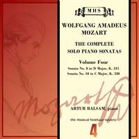 Mozart: The Complete Piano Sonatas, Vol. 4