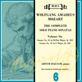 Mozart: The Complete Piano Sonatas, Vol. 6