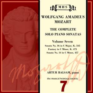Mozart: The Complete Piano Sonatas, Vol. 7