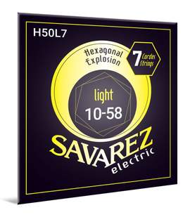 Savarez Strings for E-guitar Hexagonal Explosion Nickel Light .010-.058