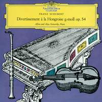 Schubert: Divertissement à la hongroise, D. 818