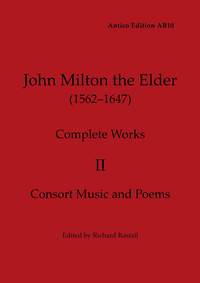 Milton, John (1562-1647): Complete Works II: Consort Music and Poems (Richard Rastall) AB10: Set of eight instrumental parts.