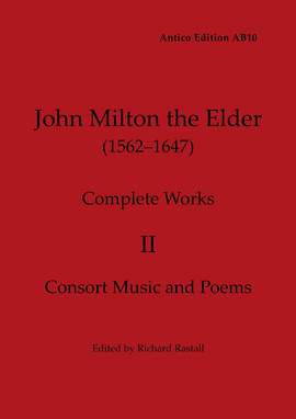 Milton, John (1562-1647): Complete Works II: Consort Music and Poems (Richard Rastall) AB10: Set of eight instrumental parts.