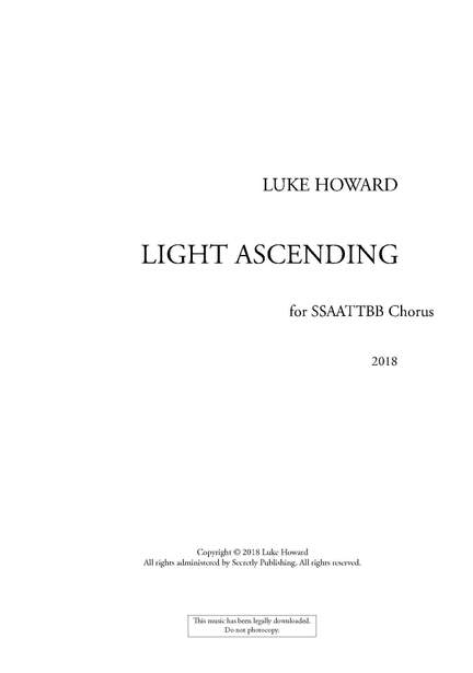 Luke Howard: Light Ascending