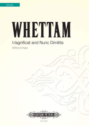 Graham Whettam: Magnificat and Nunc Dimittis